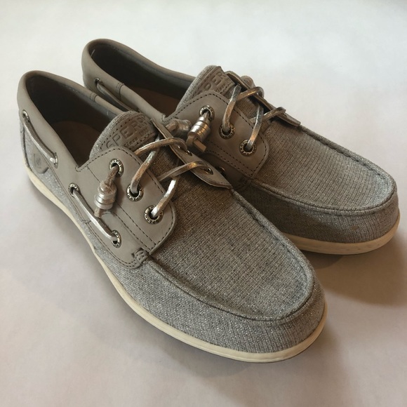 ladies canvas boat shoes
